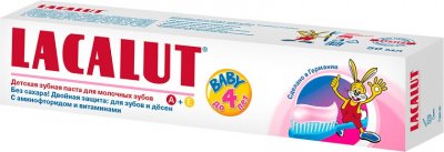Купить лакалют (lacalut) зубная паста для детей бейби до 4-х лет, 50мл в Семенове