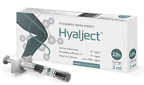Купить гиалджект имплантат вязкоэластичный стерильный 2,2% 2мл шприц с иглой 21 g 1шт в Семенове
