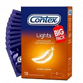 Купить contex (контекс) презервативы lights особо тонкие 18шт в Семенове
