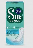 Купить ola! (ола) прокладки ежедневные silk sense daily large 20 шт./без аромата в Семенове