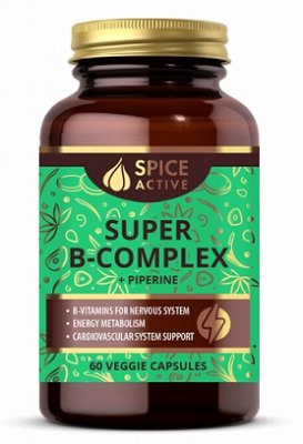 Купить spice active (спайс актив) витамины группы в с пиперином, капсулы 60 шт_бад в Семенове