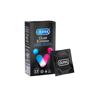 Купить дюрекс презервативы dual extase emoji №12 в Семенове