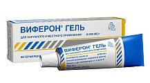 Купить виферон, гель для наружного и местного применения 36000ме/г, туба 12г в Семенове