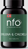 Купить норвегиан фиш оил (nfo) спирулина и хлорелла, таблетки 500мг, 260 шт. бад в Семенове