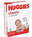 Купить huggies (хаггис) подгузники классик 3, 4-9кг 78 шт в Семенове