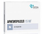 Купить арипипразол, таблетки 15мг, 30 шт в Семенове