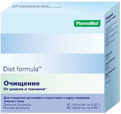 Купить диет формула очищен. от шлак/токсин, тбл №60_бад/1+1 в Семенове