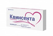 Купить квинсента, раствор для подкожного введения 0,25/0,5/1 мг/доза, шприц-ручка 3 мл, в комплекте с иглами 9 шт в Семенове