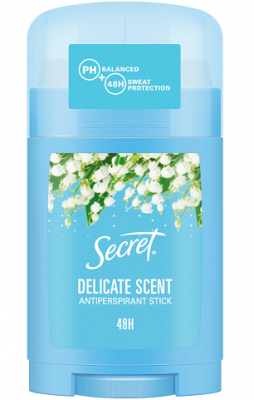 Купить секрет (secret) антиперспирант твердый delicate scent, 40мл в Семенове