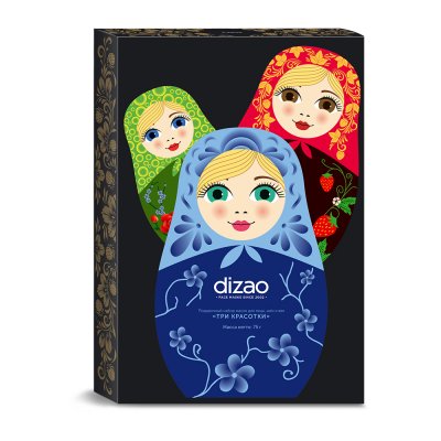 Купить дизао (dizao) подарочный набор масок для лица, шеи и век "три красотки" в Семенове
