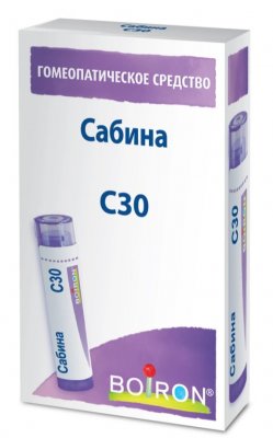 Купить сабина с30, гомеопатические монокомп препарат растит происхожд, гранулы гомеопатические 4 гр в Семенове