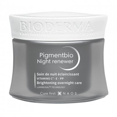 Купить bioderma pigmentbio (биодерма) крем для лица ночной осветляющий и восстанавливающий, 50мл в Семенове