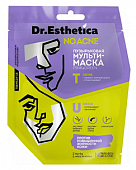Купить dr. esthetica (др. эстетика) no acne мульти-маска пузырьковая pink&green 1шт в Семенове