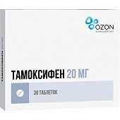 Купить тамоксифен-озон, таблетки 20мг, 30 шт в Семенове