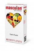 Купить masculan (маскулан) презервативы с ароматом тутти-фрутти tutti-frutti, 10 шт в Семенове