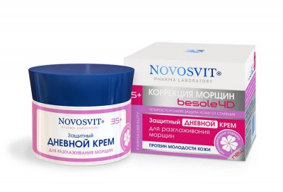 Купить novosvit (новосвит) крем дневной для разглаживания морщин защитный, 50мл в Семенове