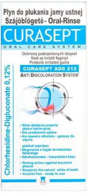 Купить курасепт (curasept) ополаскиватель хлоргексидин 0,12% 200мл ads 212 в Семенове