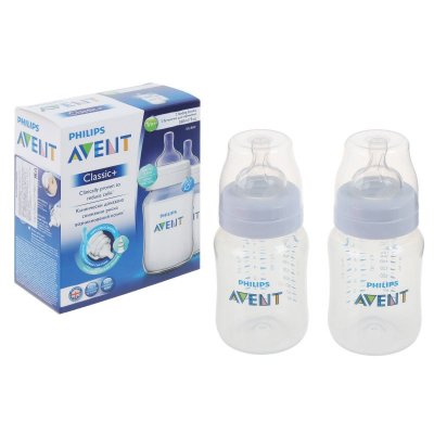 Купить avent (авент) бутылочка для кормления с 1мес 260 мл 2 шт (scf563/27) (авент, соединенное королевство в Семенове