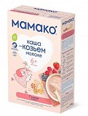 Купить мамако каша 7 злаков с ягодами на козьем молоке с 6 месяцев, 200г в Семенове