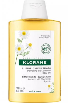 Купить klorane (клоран) шампунь с экстрактом ромашки для светлых волос, 200мл в Семенове