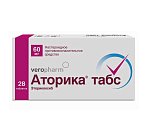 Купить аторика, таблетки, покрытые пленочной оболочкой 60мг, 28шт в Семенове