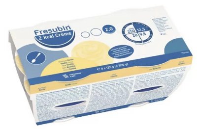 Купить fresubin (фрезубин), крем для энтерального питания со вкусом ванили, 125г 4 шт (2ккал) в Семенове