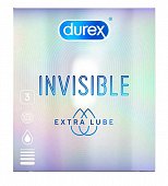 Купить durex (дюрекс) презервативы invisible extra lube, 3шт в Семенове