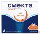 Купить смекта, порошок для приготовления суспензии для приема внутрь, апельсиновый 3г, пакетики 20 шт в Семенове