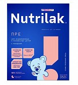 Купить нутрилак (nutrilak) премиум пре молочная смесь для недоношенных и маловесных детей, 350г в Семенове