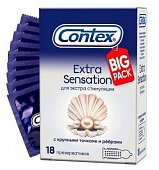 Купить contex (контекс) презервативы extra sensation 18шт в Семенове
