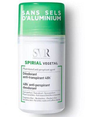 Купить svr spirial roll-on (свр) дезодорант-антиперспирант растительный, 50мл в Семенове