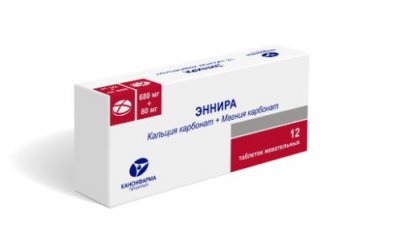 Купить эннира, таблетки жевательные 680 мг+80 мг, 12 шт в Семенове