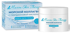 Купить marine skin therapy (марин скин терапи) крем для лица морской коллаген с гиалуроновой кислотой, 50мл в Семенове