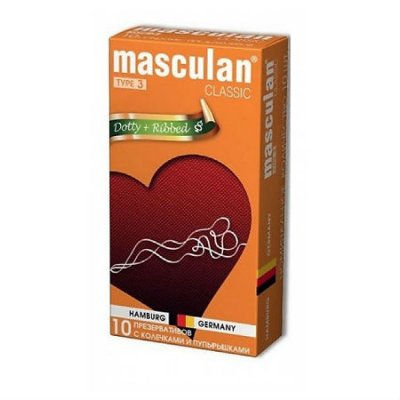 Купить masculan-3 (маскулан) презервативы классик с колечками и пупырышками 10шт в Семенове