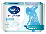 Aura Premium (Аура Премиум) прокладки Нормал 10шт