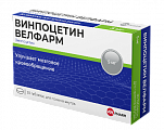 Купить винпоцетин велфарм, таблетки 5мг, 50 шт в Семенове