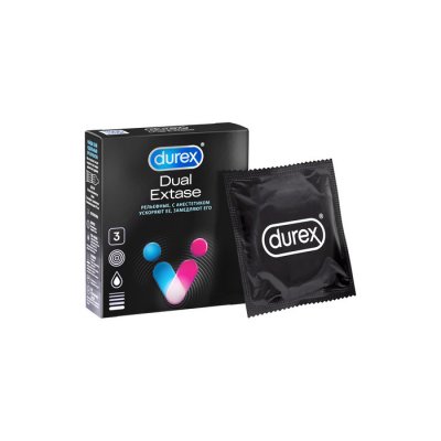 Купить дюрекс презервативы dual extase №3 (ссл интернейшнл плс, таиланд) в Семенове