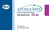 Купить аромазин, таблетки, покрытые оболочкой 25мг, 30 шт в Семенове