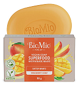 Купить biomio (биомио) bio-soap superfood мыло натуральное с баттером манго 90 г в Семенове