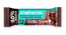 Купить ирисфарма (irispharma) батончик протеиновый 30% брауни в шоколадной глазури, 40г бад в Семенове