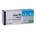 Купить энап-нл, таблетки 10мг+12,5мг, 60 шт в Семенове