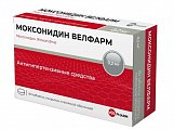 Купить моксонидин велфарм, таблетки покрытые пленочной оболочкой 0,2мг, 60 шт в Семенове