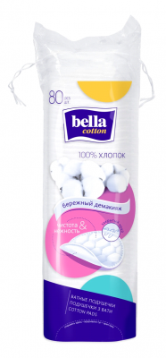 Купить bella cotton (белла) ватные диски 80 шт в Семенове
