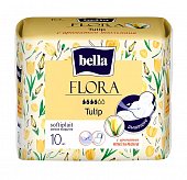 Купить bella (белла) прокладки flora с ароматом тюльпана 10 шт в Семенове