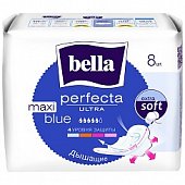 Купить bella (белла) прокладки perfecta ultra maxi blue 8 шт в Семенове