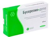 Купить бусерелин-депо, лиофилизат для приготовления суспензии для внутримышечного введения пролонг действия 3,75мг, 1 шт в Семенове