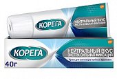 Купить корега крем для фиксации зубных протезов нейтральный вкус 40мл в Семенове
