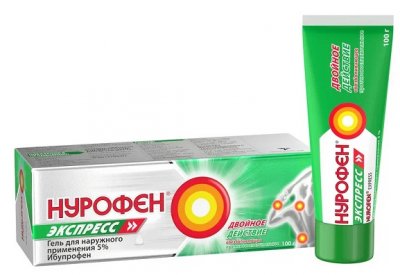 Купить нурофен экспресс, гель для наружного применения 5%, 100г туба в Семенове
