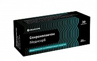 Купить спиронолактон медисорб, таблетки 25 мг, 30 шт в Семенове