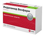 Купить индапамид-велфарм, таблетки, покрытые пленочной оболочкой 2,5мг, 50 шт в Семенове